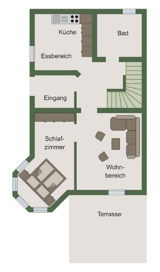 圣恩吉玛Haus Gluecksmoment公寓 外观 照片